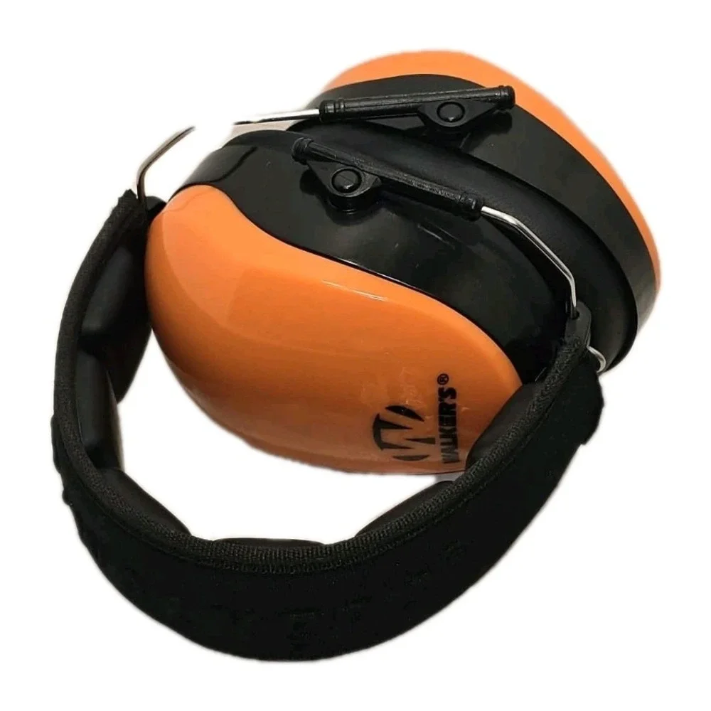 Walkers Hearing Protection Earmuffs EUC Orange Black Shooting Safety 🎯🔊